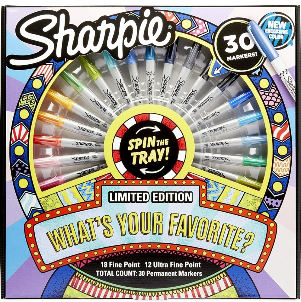 Sharpie spinning 30 pack
